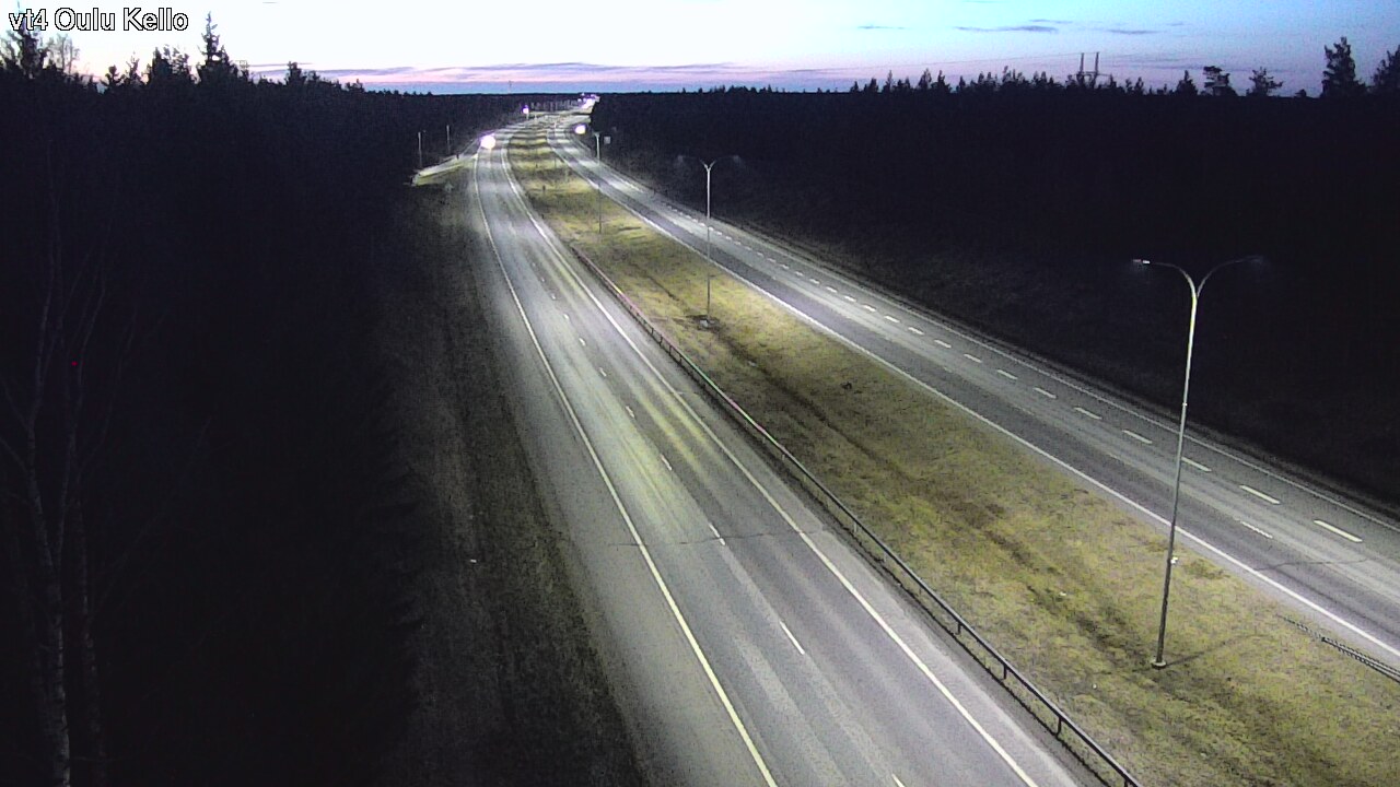 Kelikamerat Kuva Tie 4 Oulu, Kello, Oulu, Pohjois-Pohjanmaa