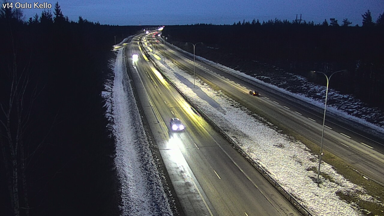 Kelikamerat Kuva Tie 4 Oulu, Kello, Oulu, Pohjois-Pohjanmaa