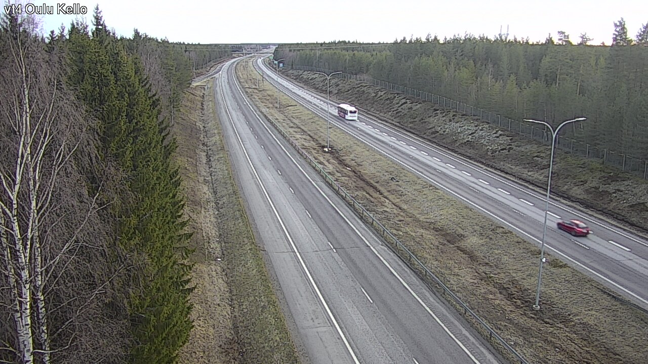 Kelikamerat Kuva Tie 4 Oulu, Kello, Oulu, Pohjois-Pohjanmaa