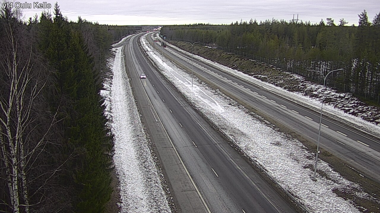 Kelikamerat Kuva Tie 4 Oulu, Kello, Oulu, Pohjois-Pohjanmaa