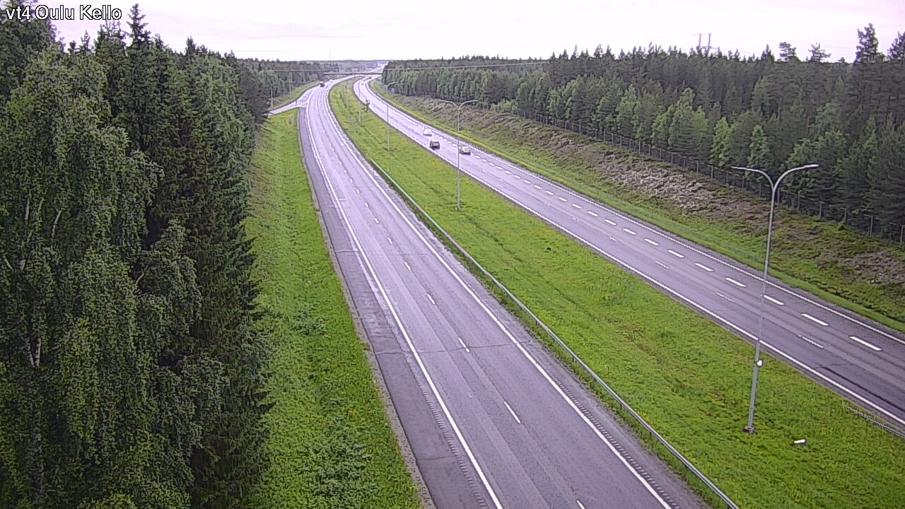 Kelikamerat Kuva Tie 4 Oulu, Kello, Oulu, Pohjois-Pohjanmaa