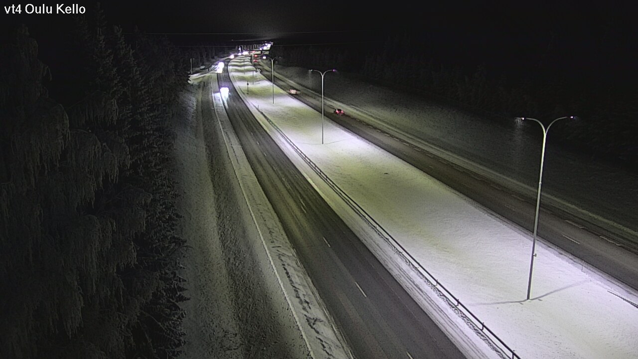Kelikamerat Kuva Tie 4 Oulu, Kello, Oulu, Pohjois-Pohjanmaa