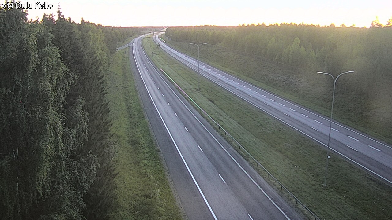 Kelikamerat Kuva Tie 4 Oulu, Kello, Oulu, Pohjois-Pohjanmaa