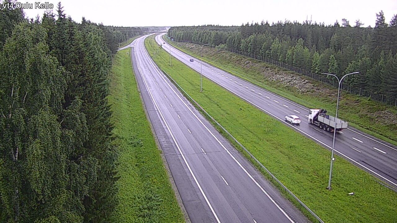 Kelikamerat Kuva Tie 4 Oulu, Kello, Oulu, Pohjois-Pohjanmaa
