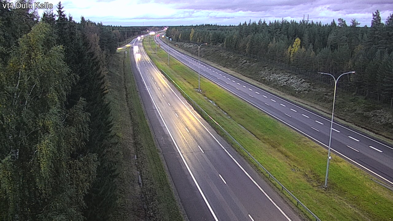 Kelikamerat Kuva Tie 4 Oulu, Kello, Oulu, Pohjois-Pohjanmaa