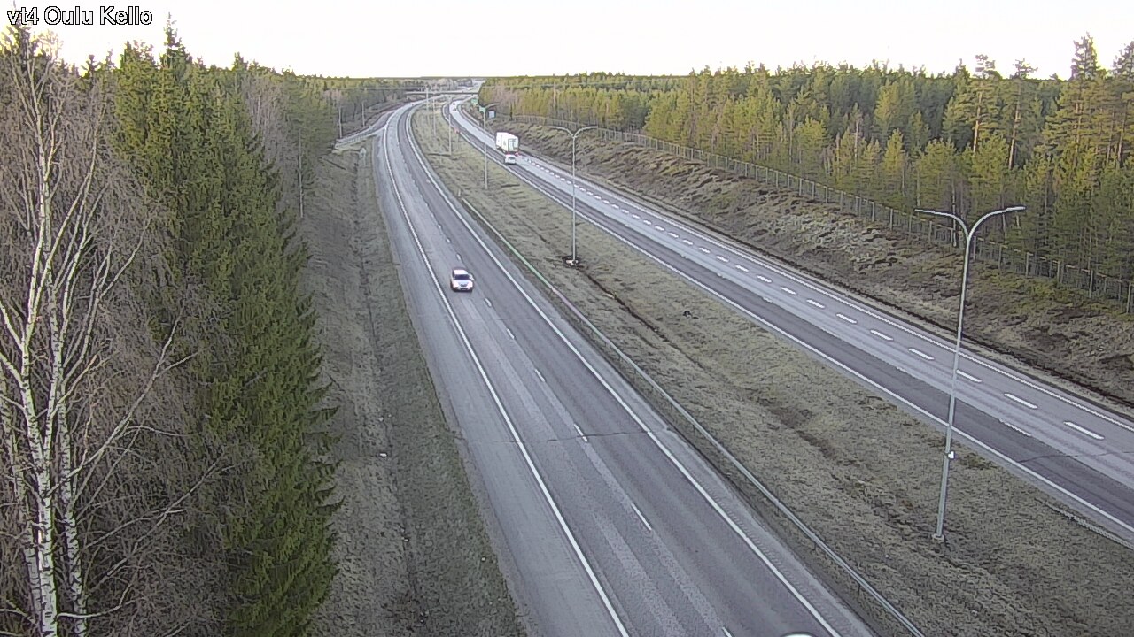 Kelikamerat Kuva Tie 4 Oulu, Kello, Oulu, Pohjois-Pohjanmaa