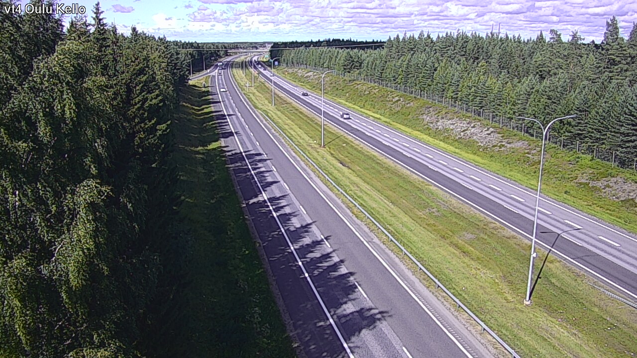 Kelikamerat Kuva Tie 4 Oulu, Kello, Oulu, Pohjois-Pohjanmaa