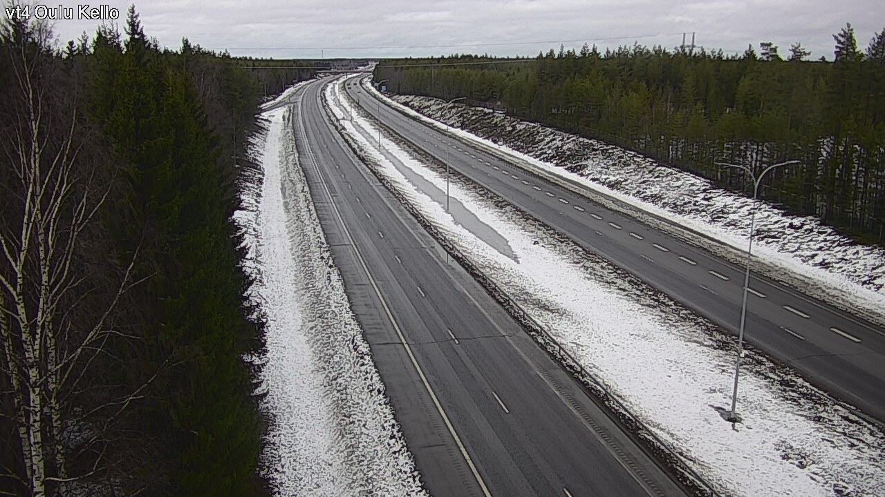 Kelikamerat Kuva Tie 4 Oulu, Kello, Oulu, Pohjois-Pohjanmaa