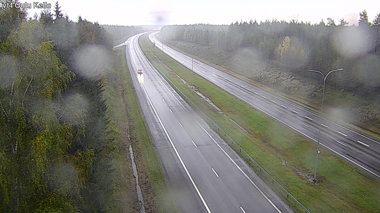 Weather Camera Image Road 4 Oulu, Kello, Oulu, Pohjois-Pohjanmaa