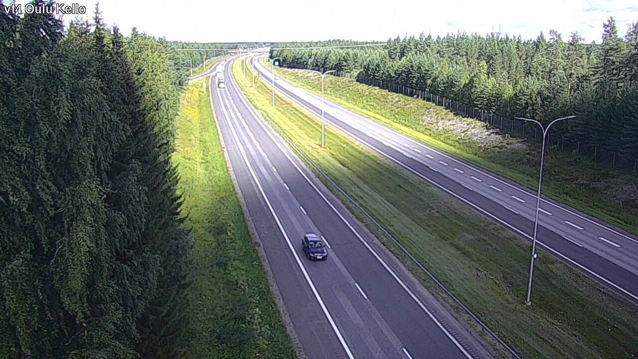 Kelikamerat Kuva Tie 4 Oulu, Kello, Oulu, Pohjois-Pohjanmaa
