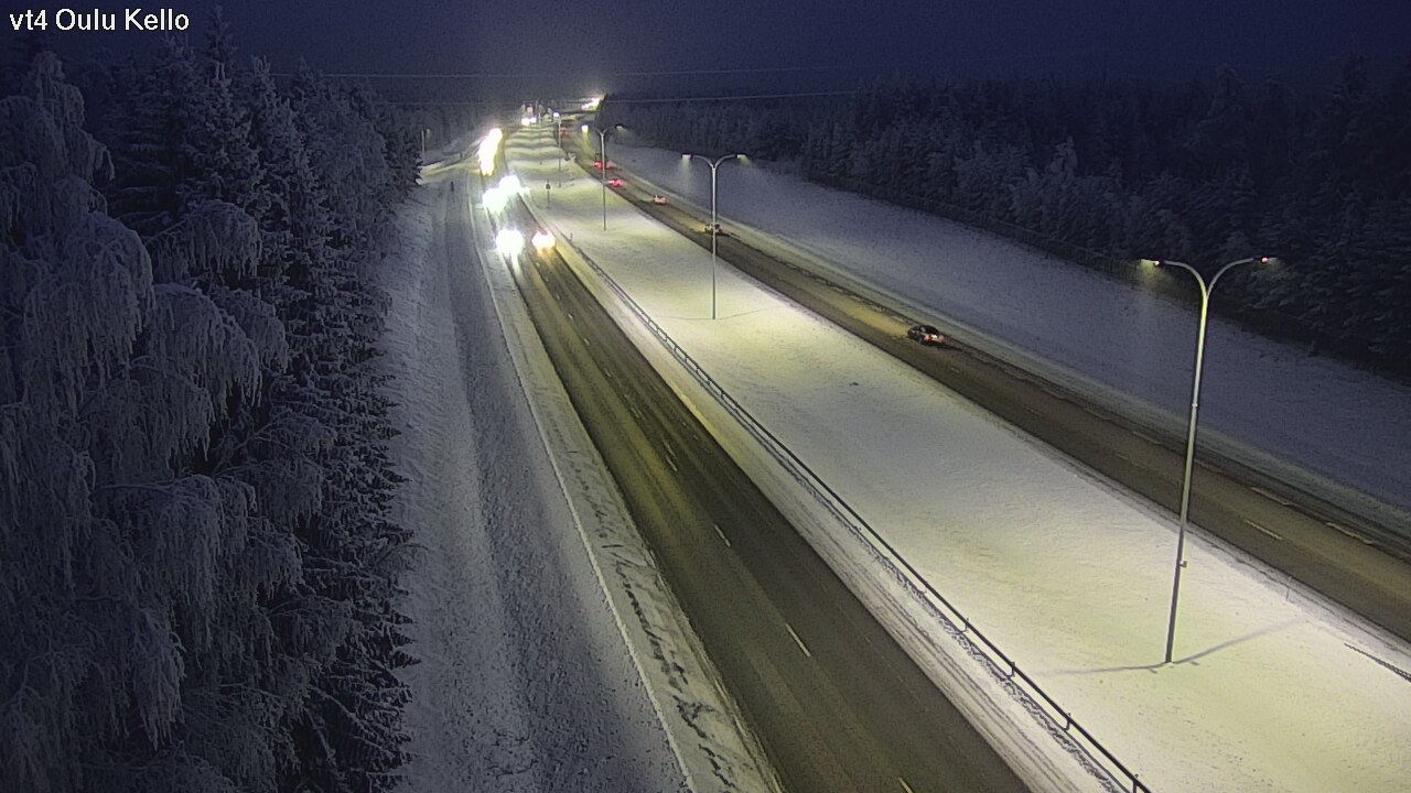 Kelikamerat Kuva Tie 4 Oulu, Kello, Oulu, Pohjois-Pohjanmaa