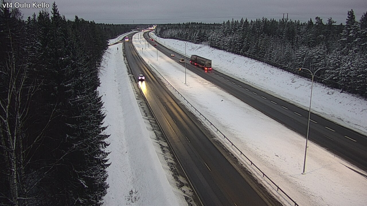 Kelikamerat Kuva Tie 4 Oulu, Kello, Oulu, Pohjois-Pohjanmaa