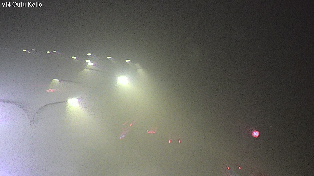 Weather Camera Image Väg 4 Uleåborg, Kello, Oulu, Pohjois-Pohjanmaa