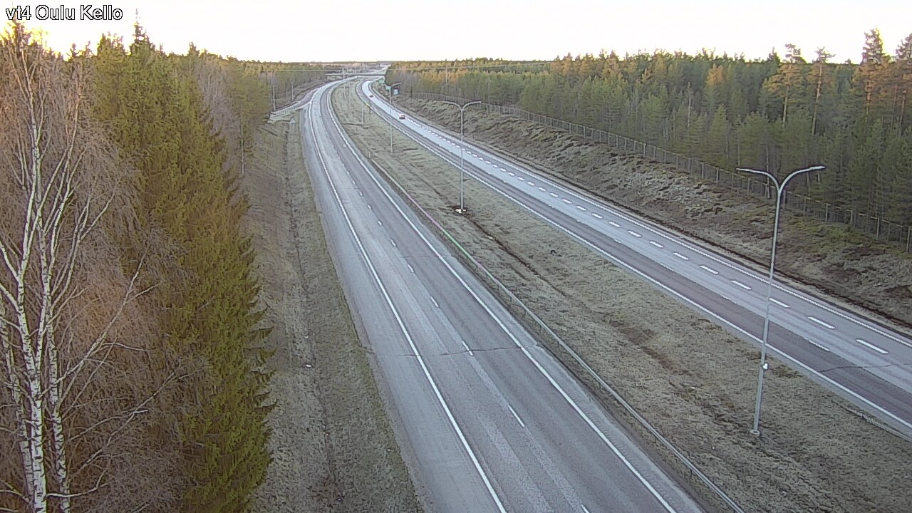 Kelikamerat Kuva Tie 4 Oulu, Kello, Oulu, Pohjois-Pohjanmaa
