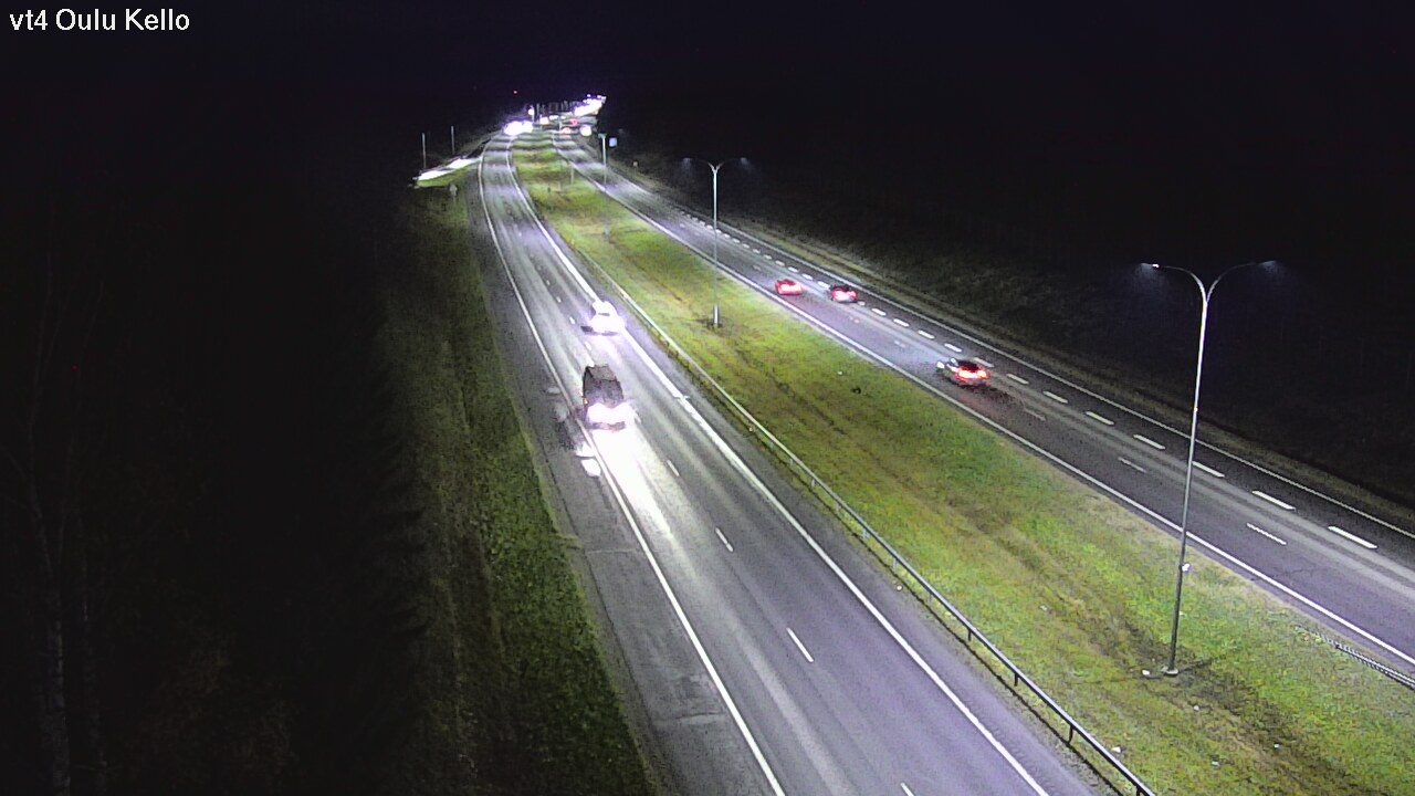 Kelikamerat Kuva Tie 4 Oulu, Kello, Oulu, Pohjois-Pohjanmaa