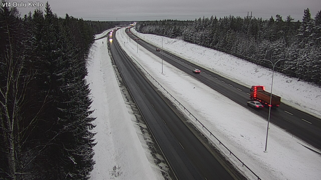 Kelikamerat Kuva Tie 4 Oulu, Kello, Oulu, Pohjois-Pohjanmaa