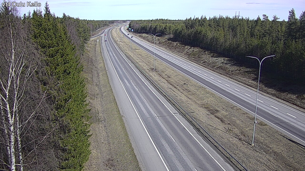 Kelikamerat Kuva Tie 4 Oulu, Kello, Oulu, Pohjois-Pohjanmaa