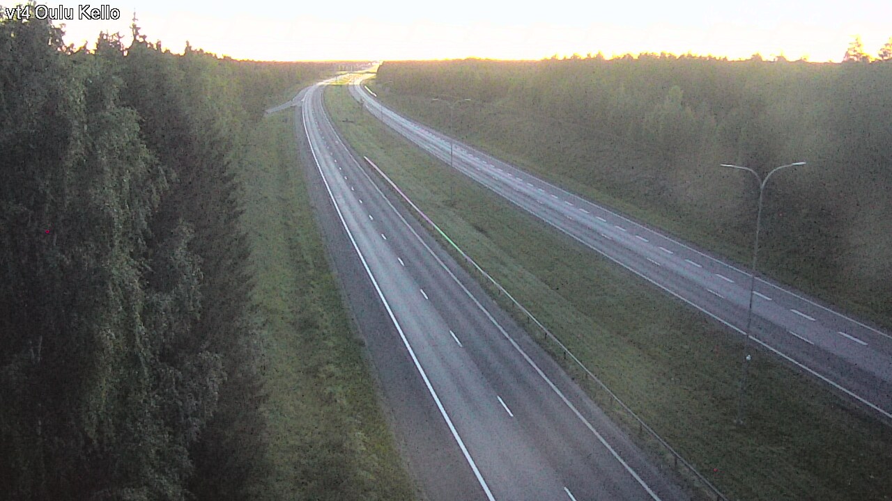 Kelikamerat Kuva Tie 4 Oulu, Kello, Oulu, Pohjois-Pohjanmaa