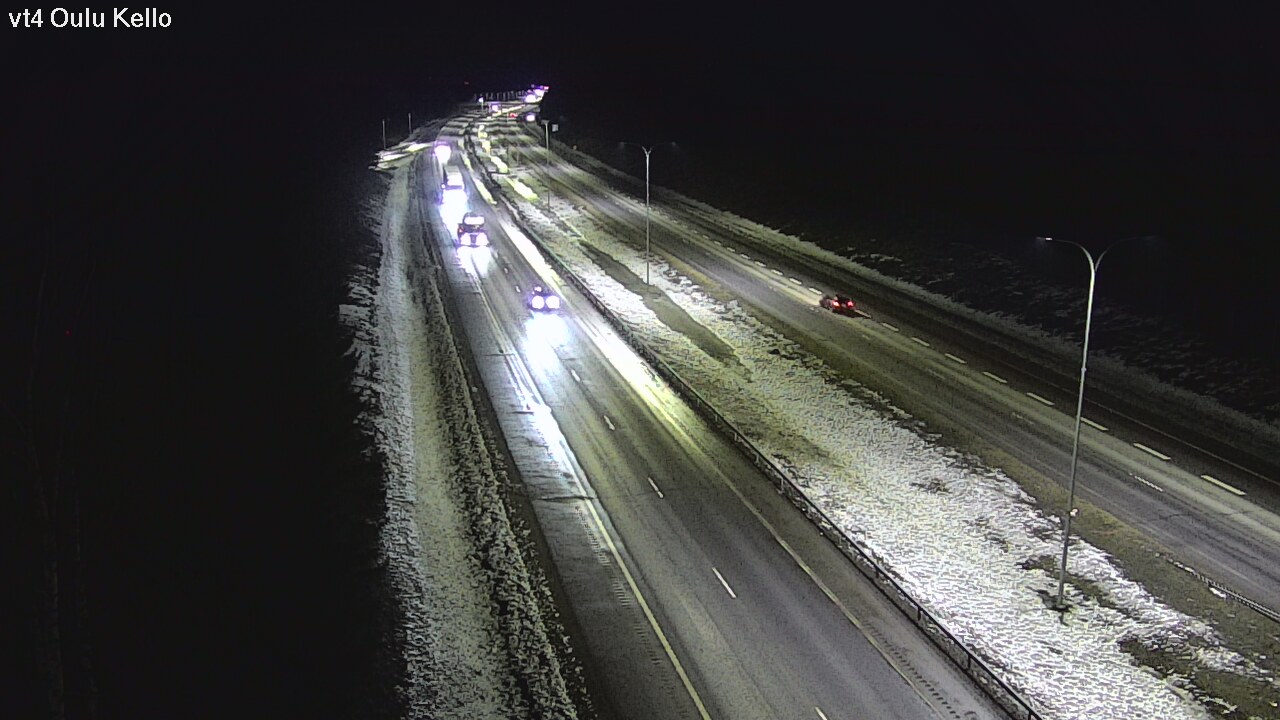 Kelikamerat Kuva Tie 4 Oulu, Kello, Oulu, Pohjois-Pohjanmaa