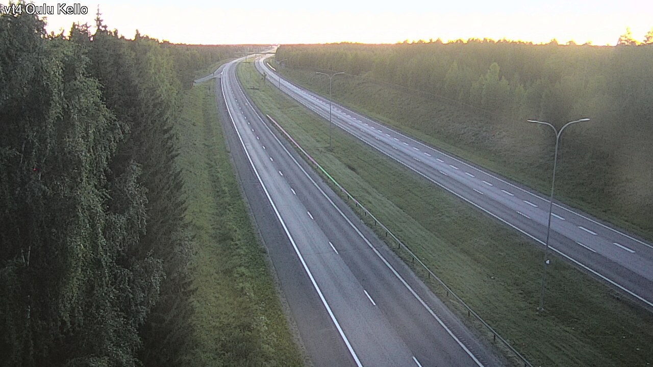 Kelikamerat Kuva Tie 4 Oulu, Kello, Oulu, Pohjois-Pohjanmaa