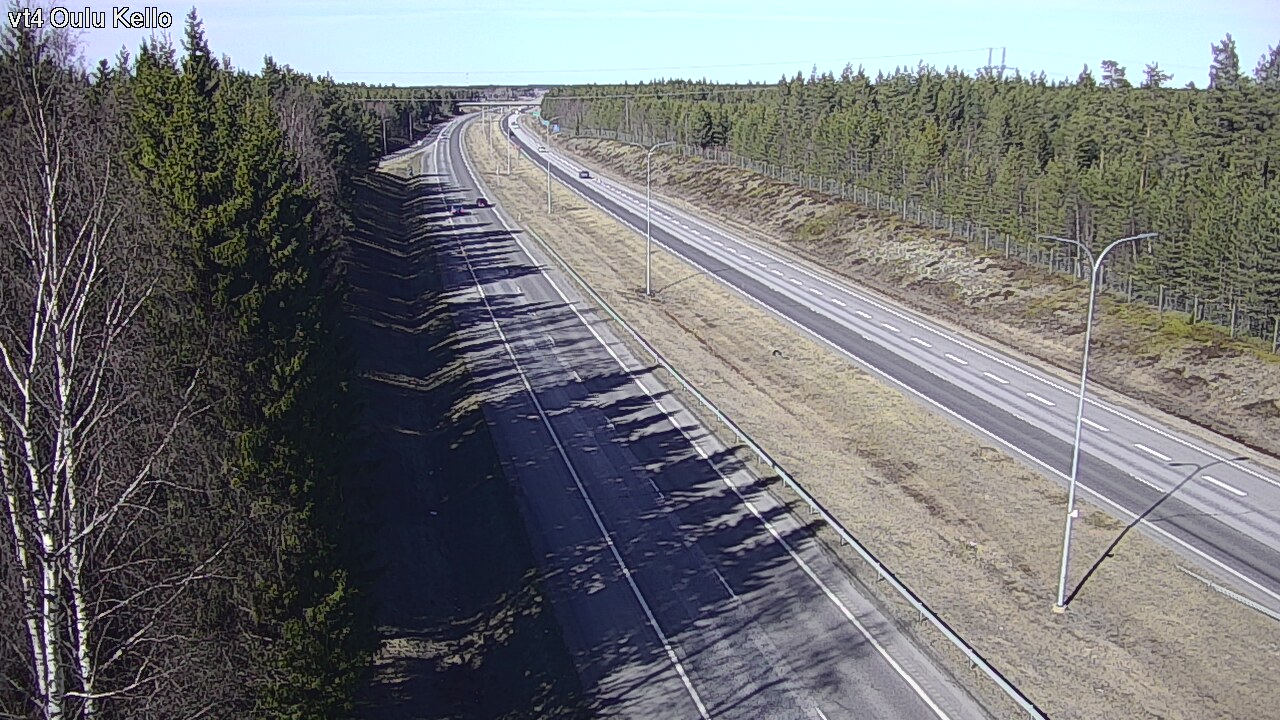 Kelikamerat Kuva Tie 4 Oulu, Kello, Oulu, Pohjois-Pohjanmaa