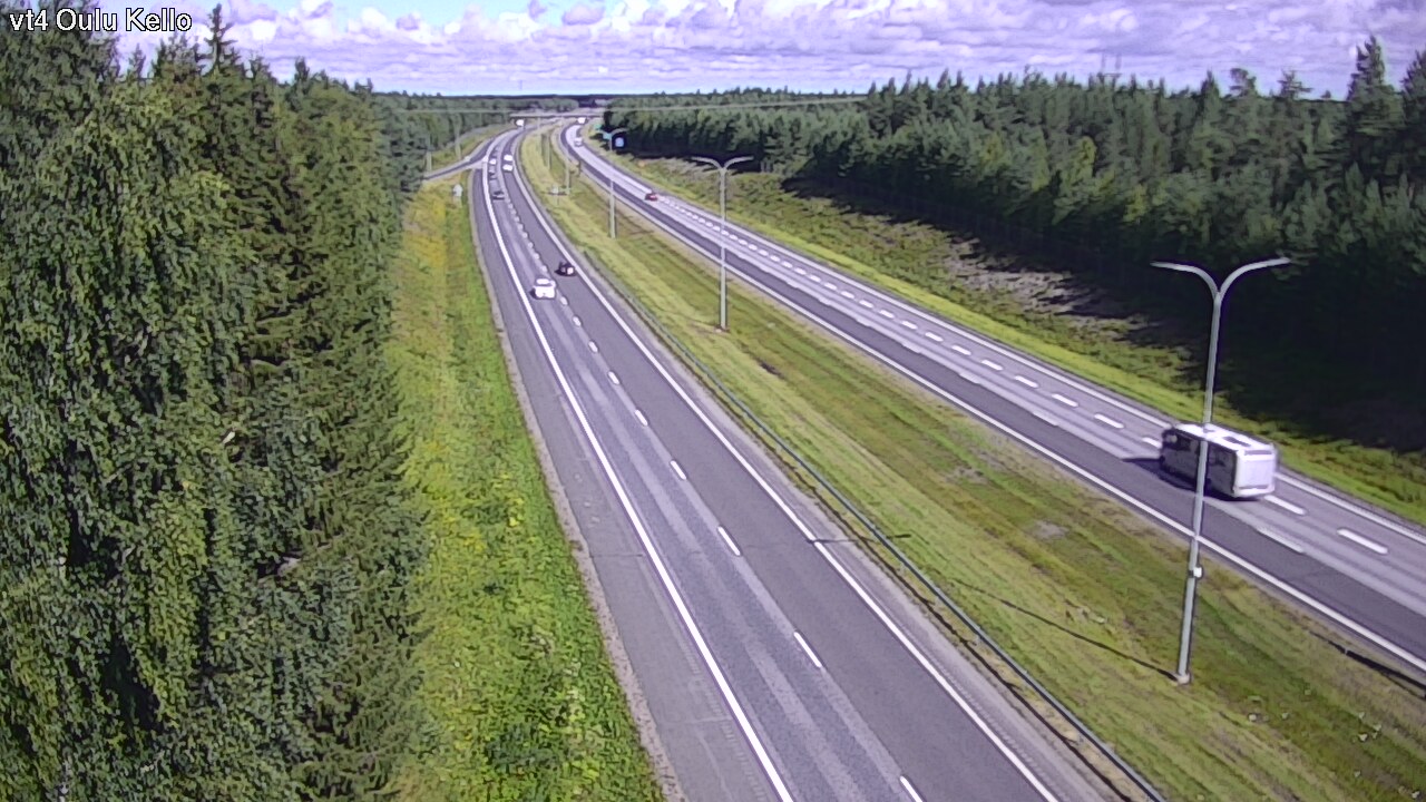 Kelikamerat Kuva Tie 4 Oulu, Kello, Oulu, Pohjois-Pohjanmaa