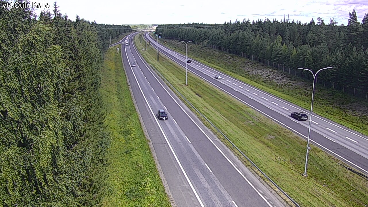 Kelikamerat Kuva Tie 4 Oulu, Kello, Oulu, Pohjois-Pohjanmaa