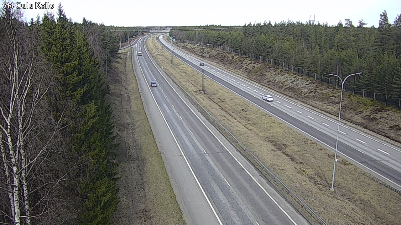 Kelikamerat Kuva Tie 4 Oulu, Kello, Oulu, Pohjois-Pohjanmaa