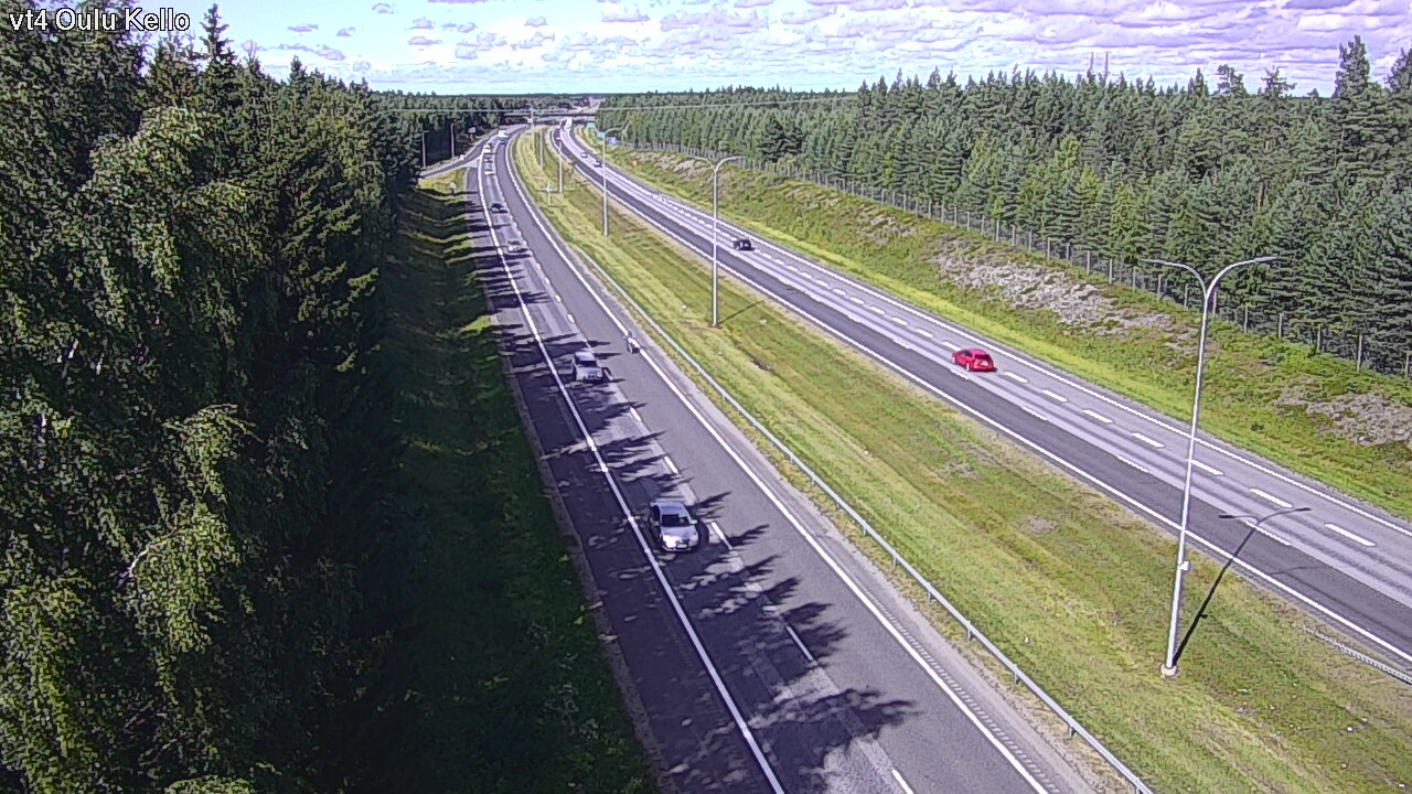 Kelikamerat Kuva Tie 4 Oulu, Kello, Oulu, Pohjois-Pohjanmaa