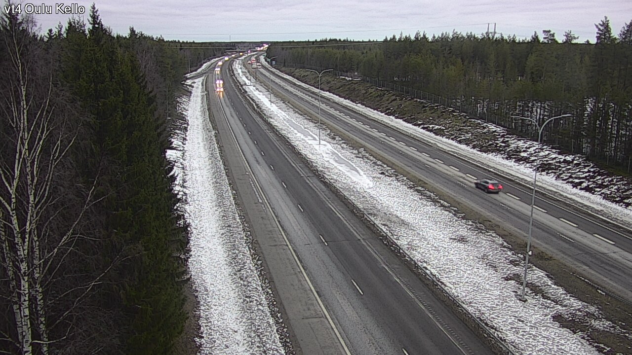 Kelikamerat Kuva Tie 4 Oulu, Kello, Oulu, Pohjois-Pohjanmaa