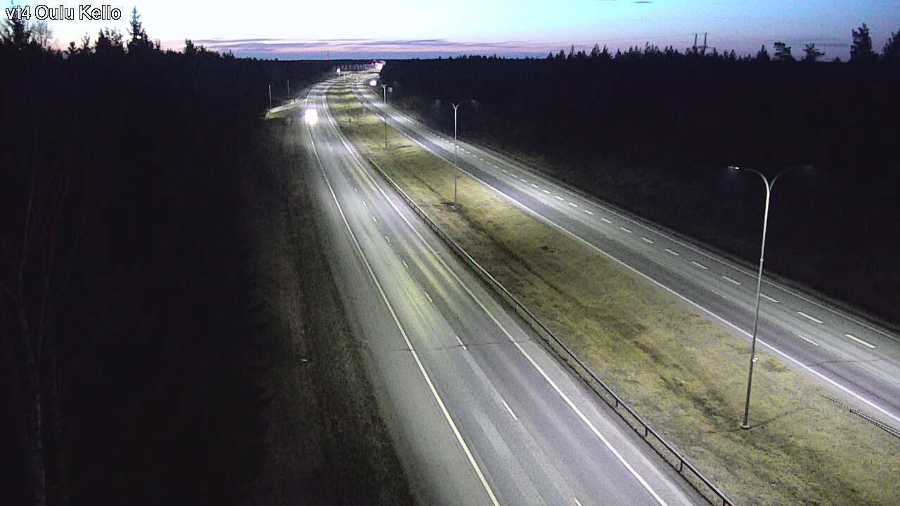 Kelikamerat Kuva Tie 4 Oulu, Kello, Oulu, Pohjois-Pohjanmaa