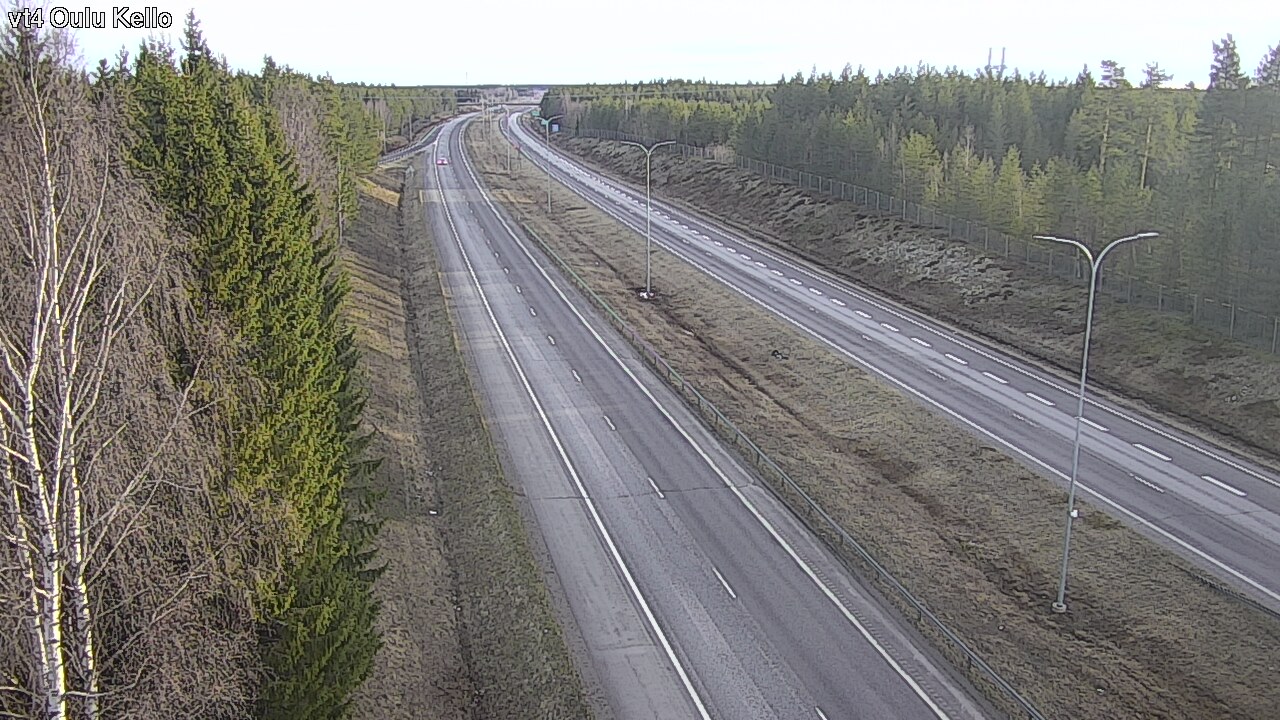 Kelikamerat Kuva Tie 4 Oulu, Kello, Oulu, Pohjois-Pohjanmaa
