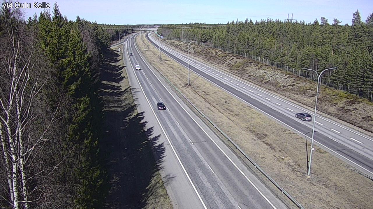 Kelikamerat Kuva Tie 4 Oulu, Kello, Oulu, Pohjois-Pohjanmaa