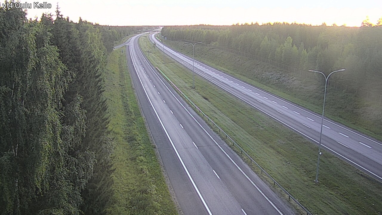 Kelikamerat Kuva Tie 4 Oulu, Kello, Oulu, Pohjois-Pohjanmaa