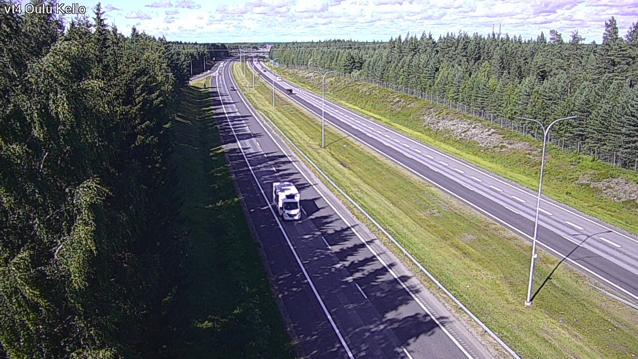 Kelikamerat Kuva Tie 4 Oulu, Kello, Oulu, Pohjois-Pohjanmaa
