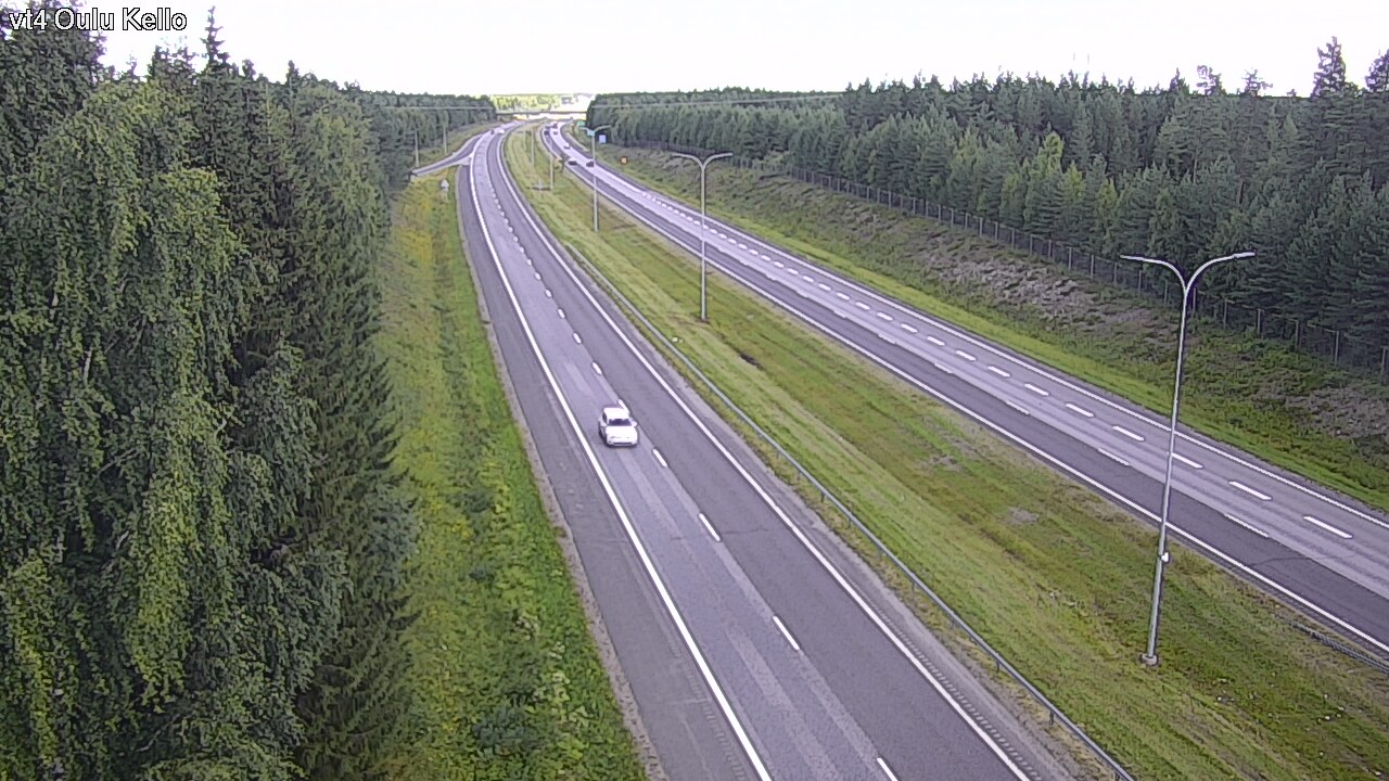 Kelikamerat Kuva Tie 4 Oulu, Kello, Oulu, Pohjois-Pohjanmaa