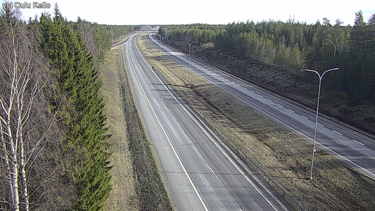 Kelikamerat Kuva Tie 4 Oulu, Kello, Oulu, Pohjois-Pohjanmaa