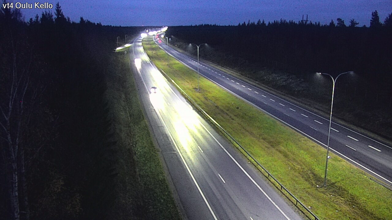 Kelikamerat Kuva Tie 4 Oulu, Kello, Oulu, Pohjois-Pohjanmaa