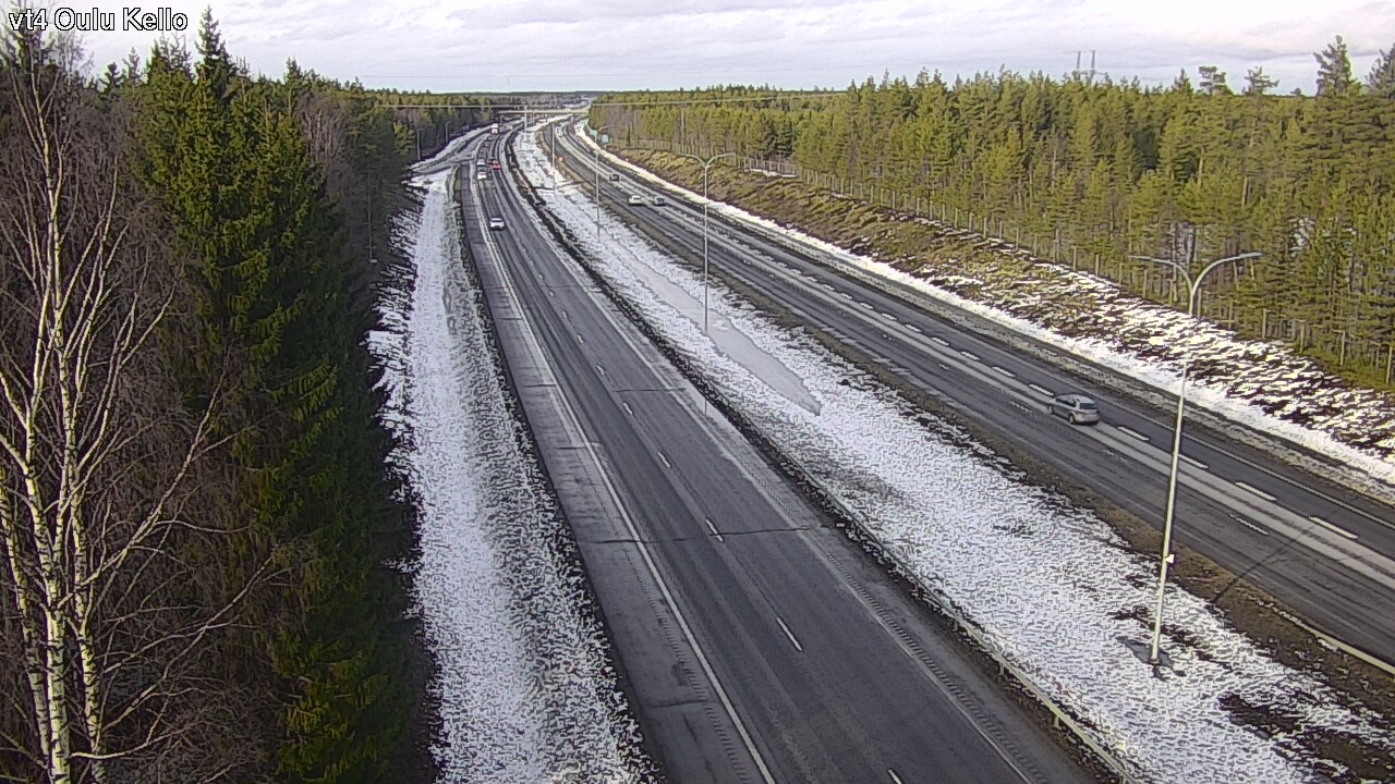 Kelikamerat Kuva Tie 4 Oulu, Kello, Oulu, Pohjois-Pohjanmaa