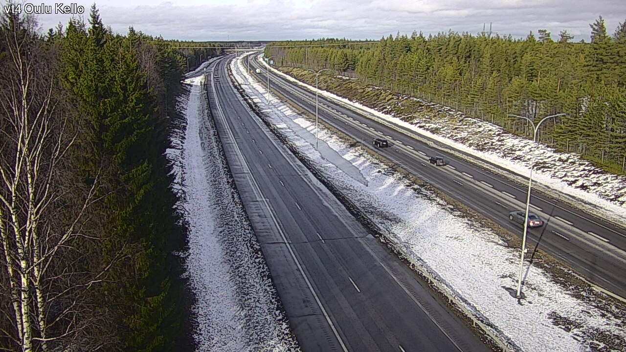Kelikamerat Kuva Tie 4 Oulu, Kello, Oulu, Pohjois-Pohjanmaa