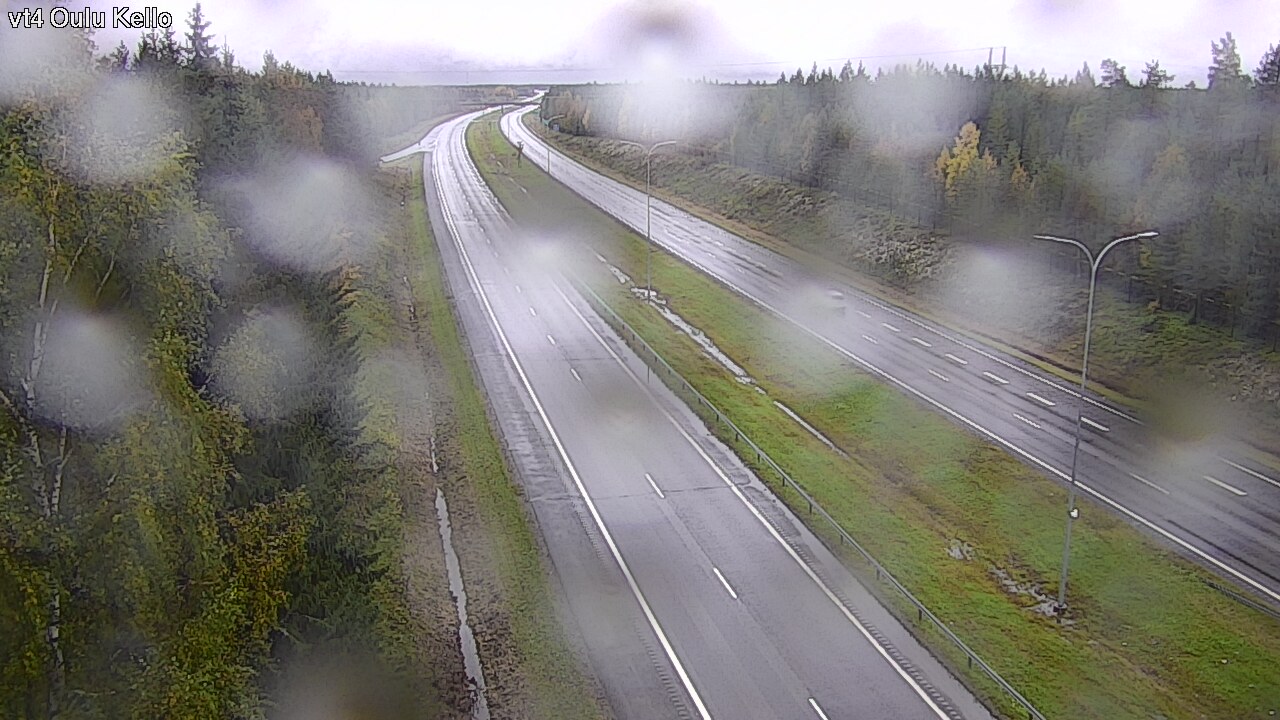 Weather Camera Image Road 4 Oulu, Kello, Oulu, Pohjois-Pohjanmaa