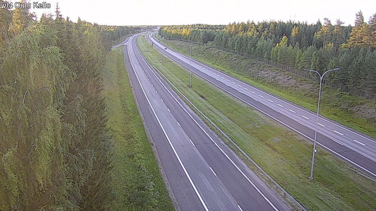 Kelikamerat Kuva Tie 4 Oulu, Kello, Oulu, Pohjois-Pohjanmaa