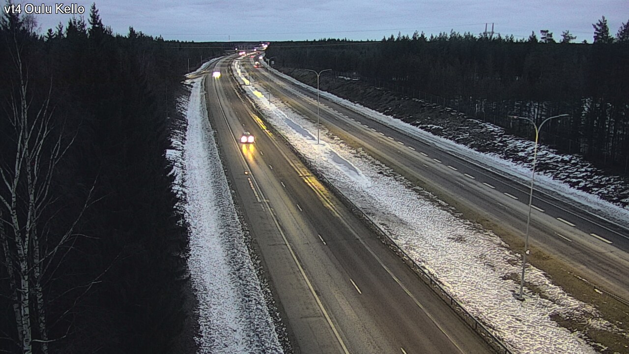 Kelikamerat Kuva Tie 4 Oulu, Kello, Oulu, Pohjois-Pohjanmaa