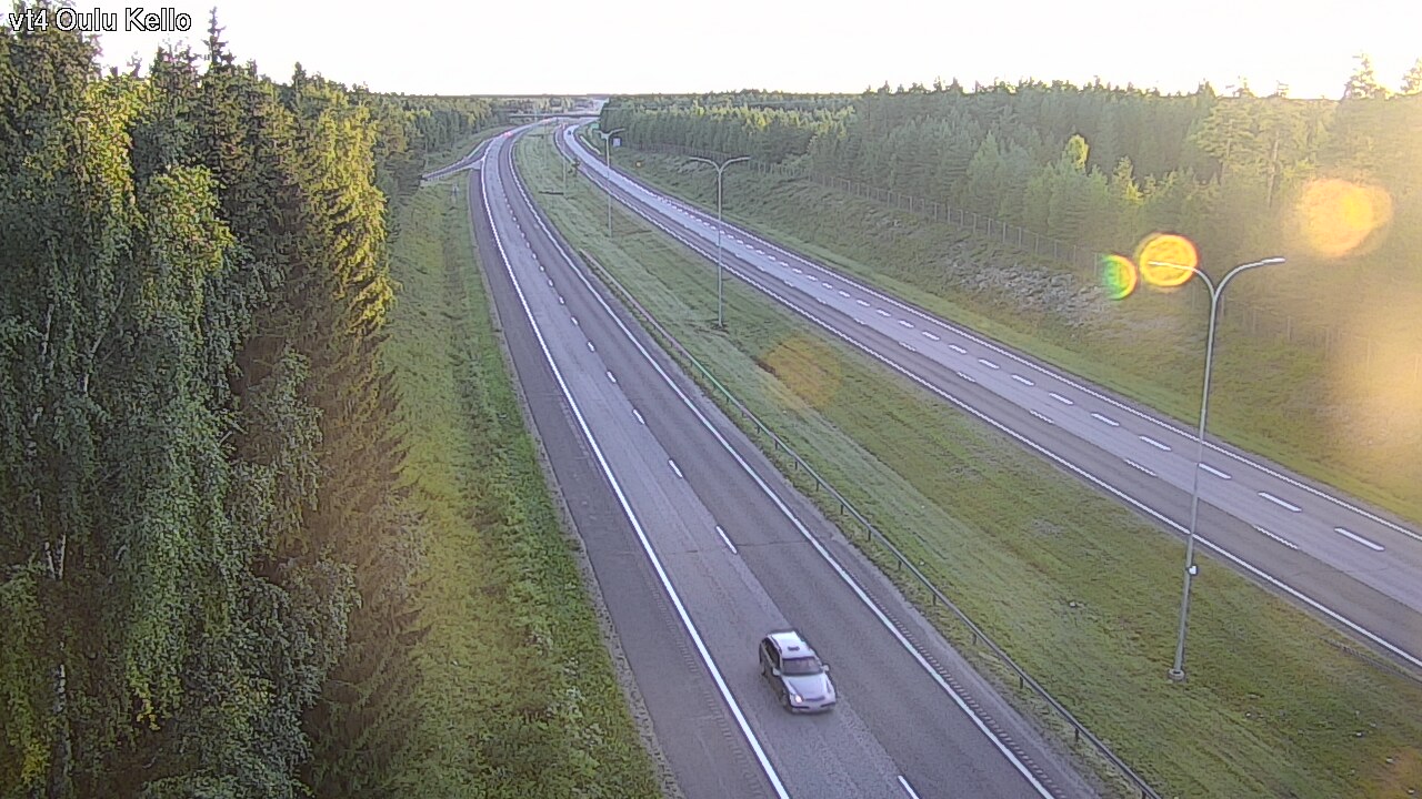 Kelikamerat Kuva Tie 4 Oulu, Kello, Oulu, Pohjois-Pohjanmaa