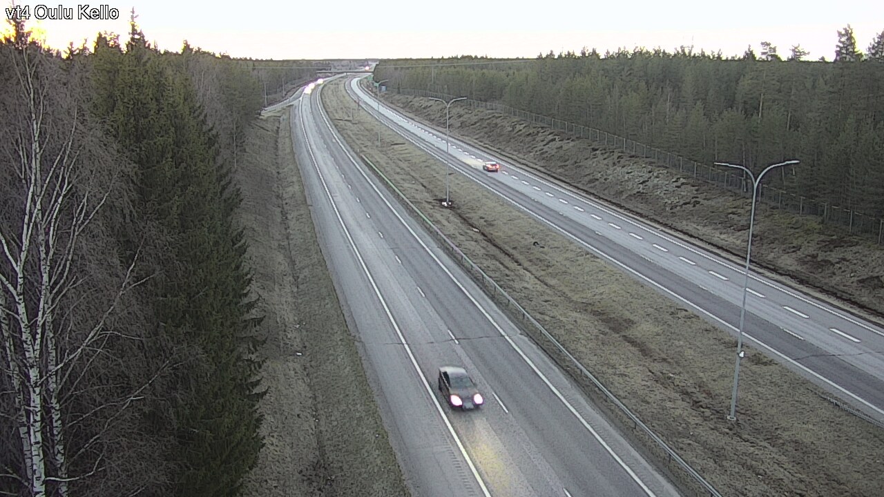 Kelikamerat Kuva Tie 4 Oulu, Kello, Oulu, Pohjois-Pohjanmaa