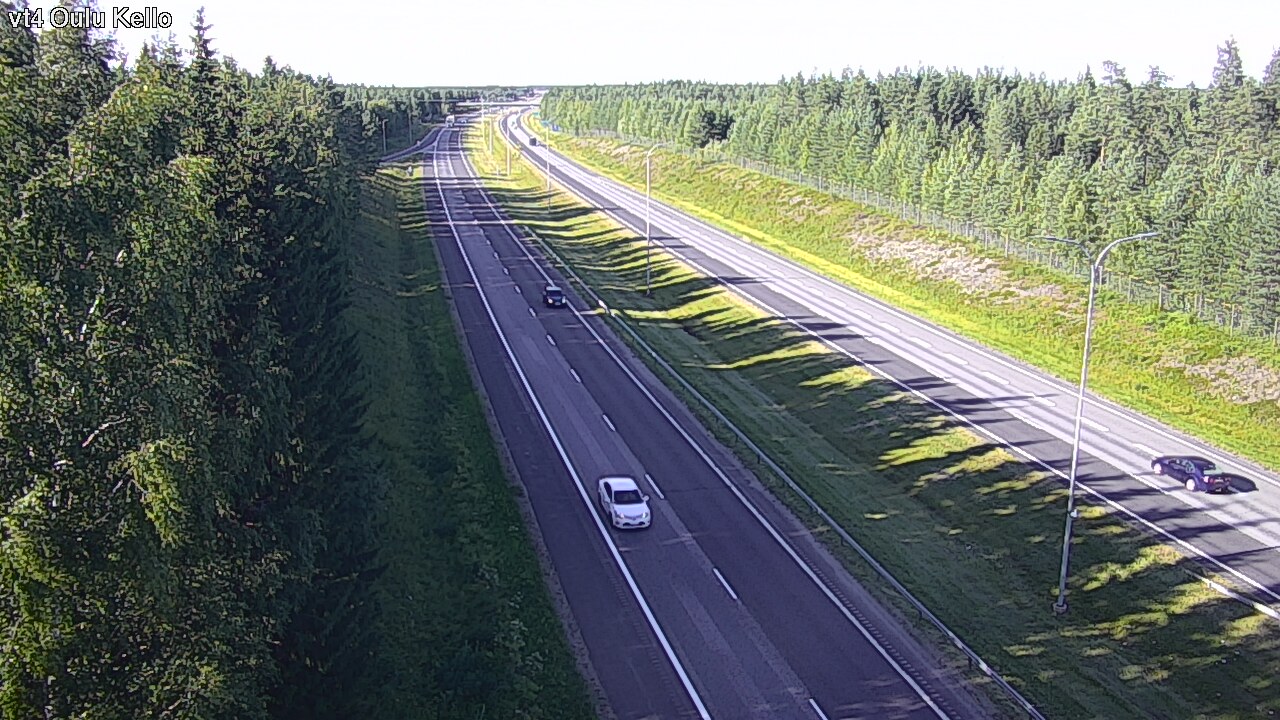 Kelikamerat Kuva Tie 4 Oulu, Kello, Oulu, Pohjois-Pohjanmaa
