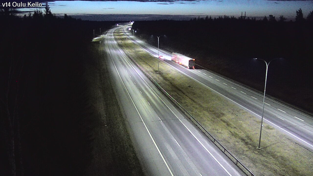 Kelikamerat Kuva Tie 4 Oulu, Kello, Oulu, Pohjois-Pohjanmaa