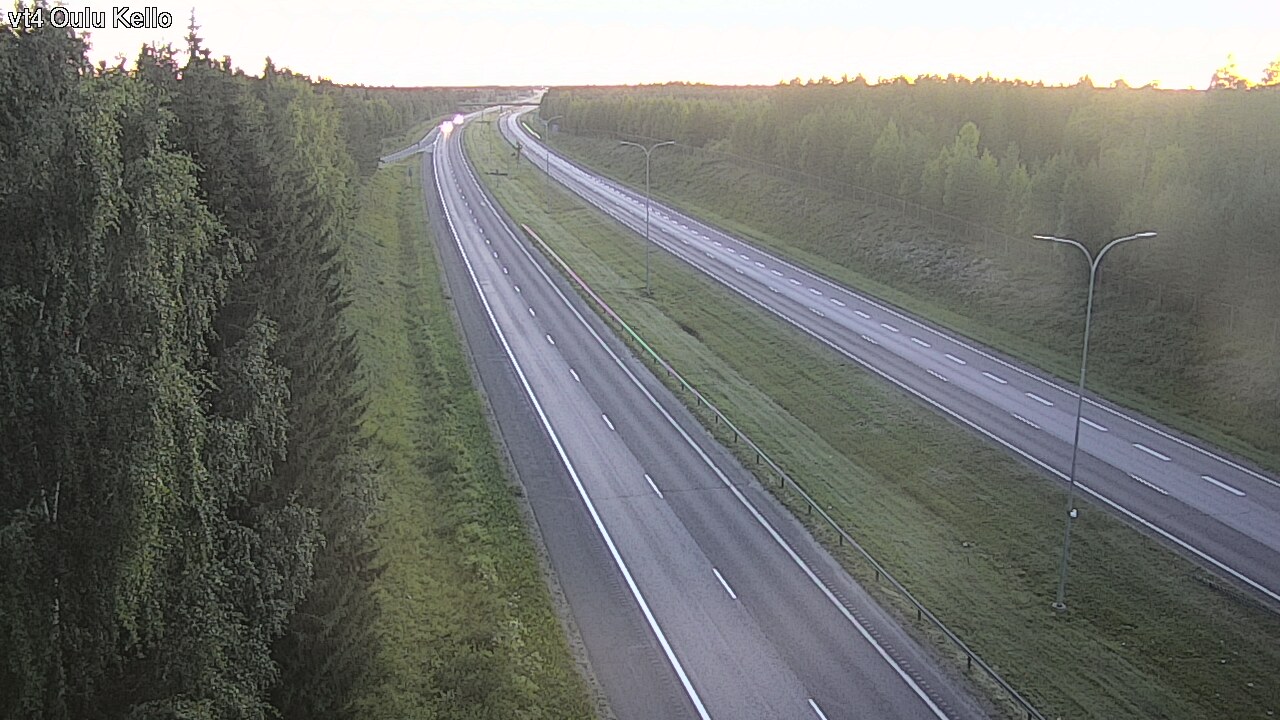 Kelikamerat Kuva Tie 4 Oulu, Kello, Oulu, Pohjois-Pohjanmaa