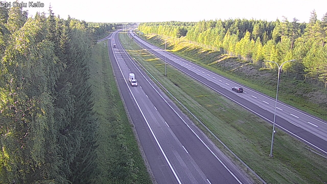Kelikamerat Kuva Tie 4 Oulu, Kello, Oulu, Pohjois-Pohjanmaa
