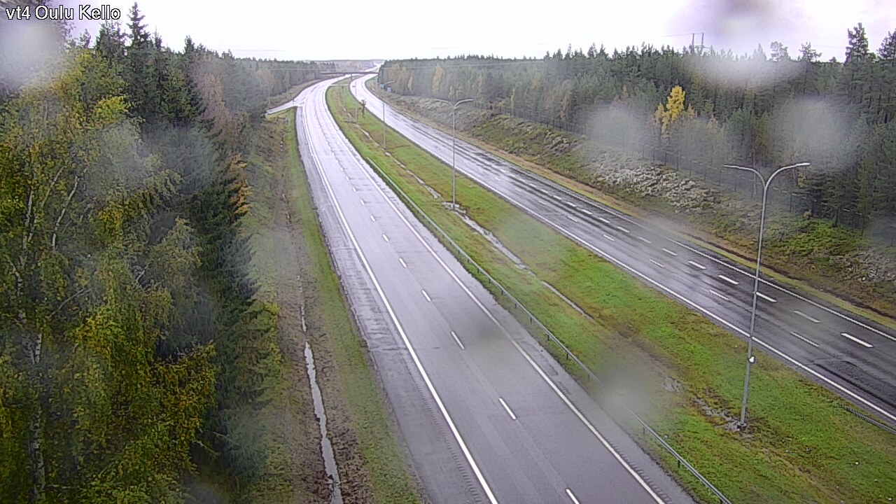 Weather Camera Image Road 4 Oulu, Kello, Oulu, Pohjois-Pohjanmaa